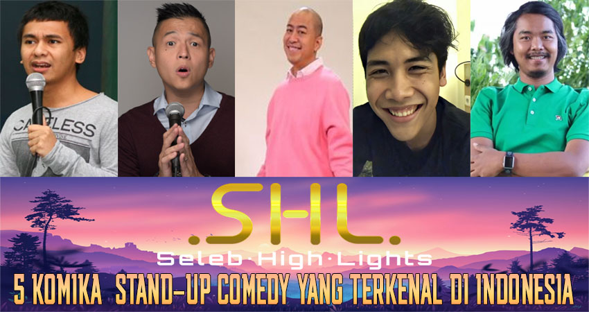 5 Komika Stand-up Comedy yang Terkenal di Indonesia