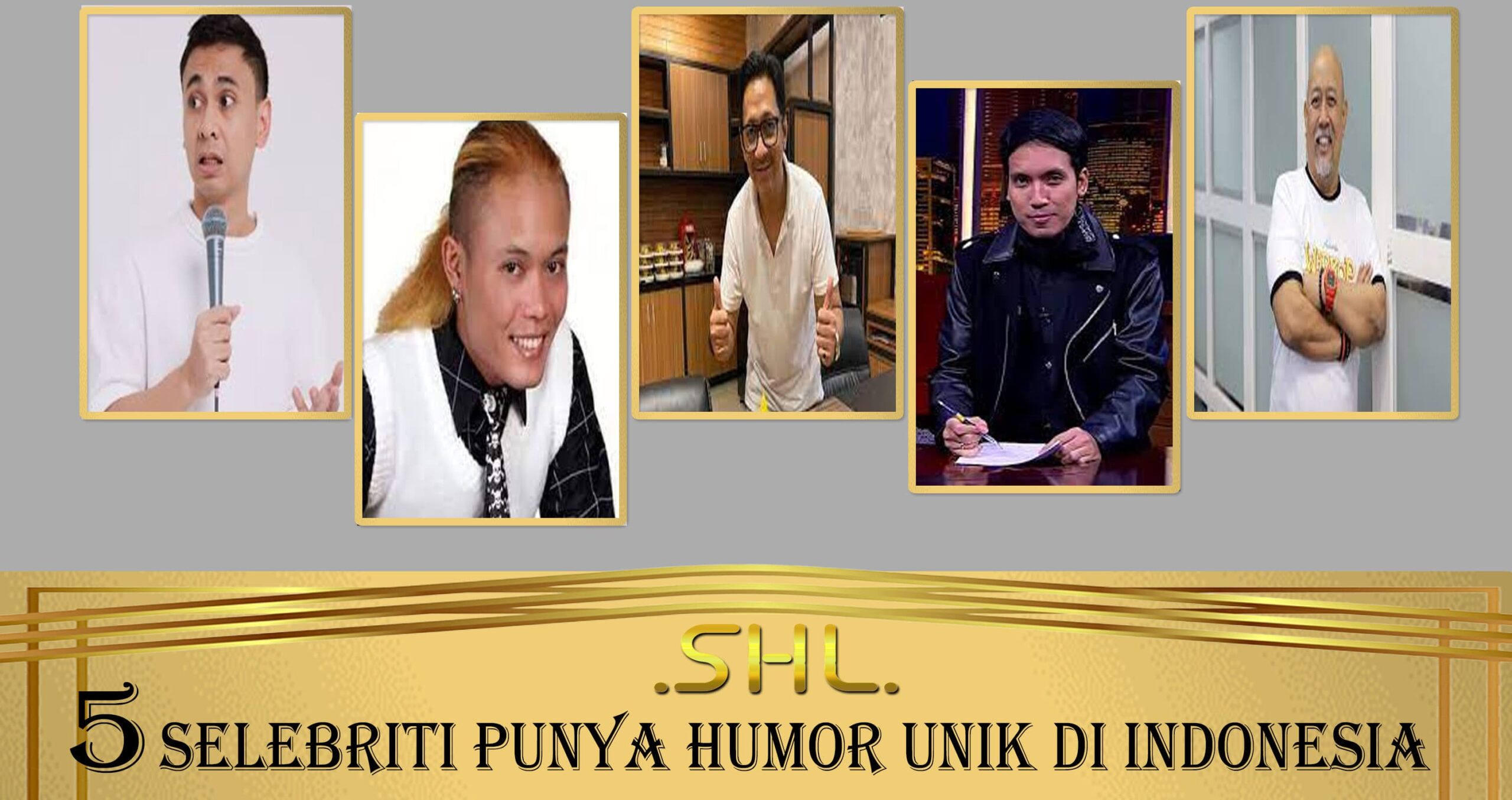 5 Selebriti Punya Humor