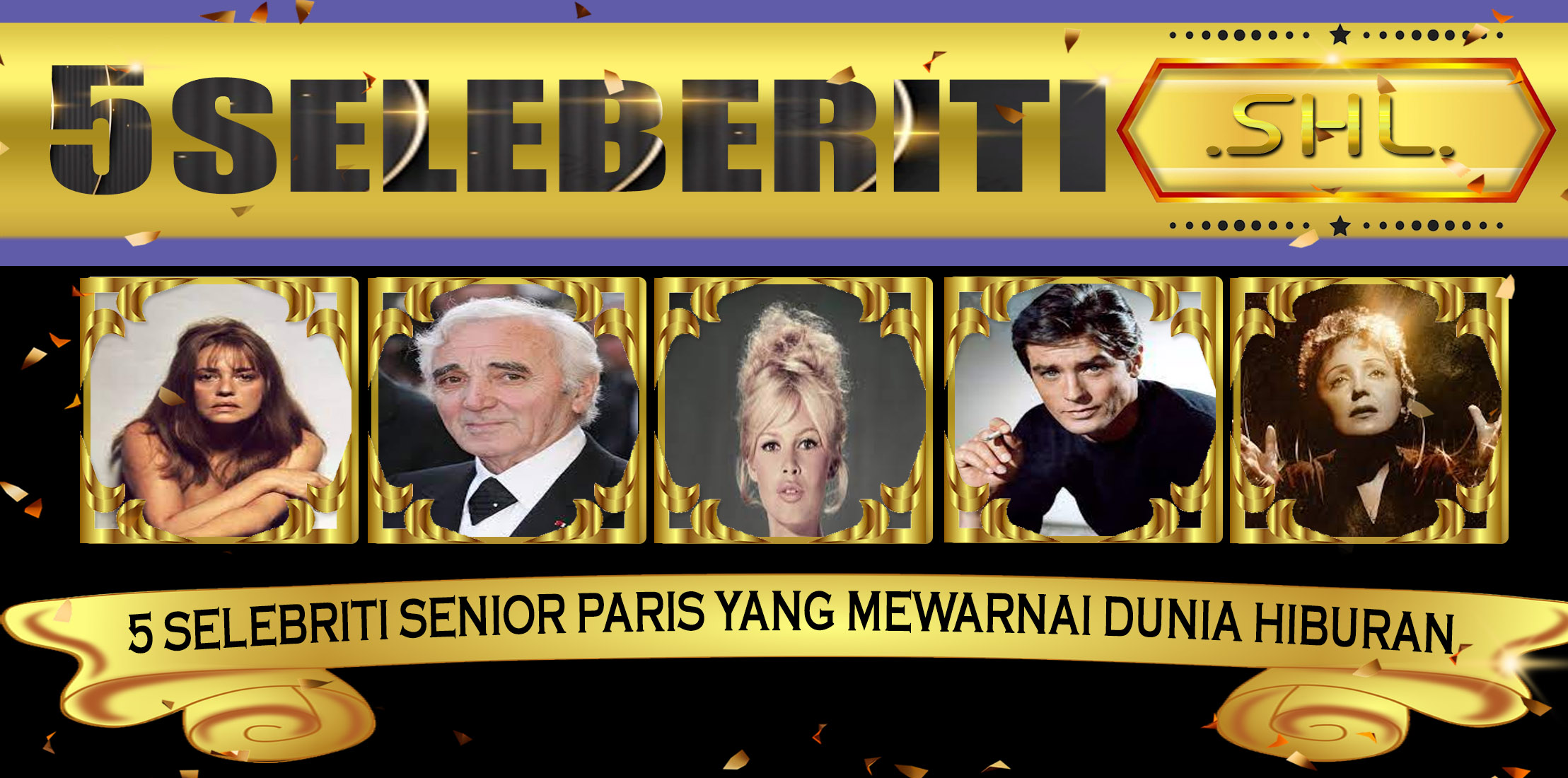 5 Selebriti Senior Paris