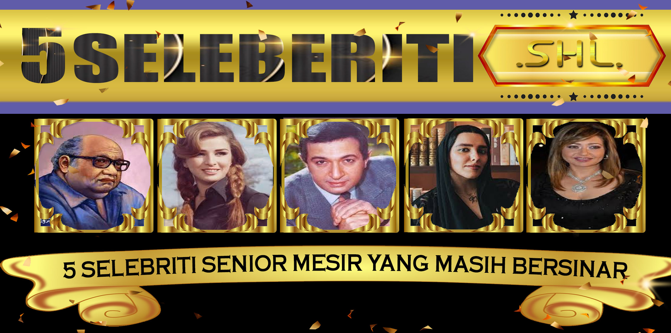 5 Selebriti Senior Mesir